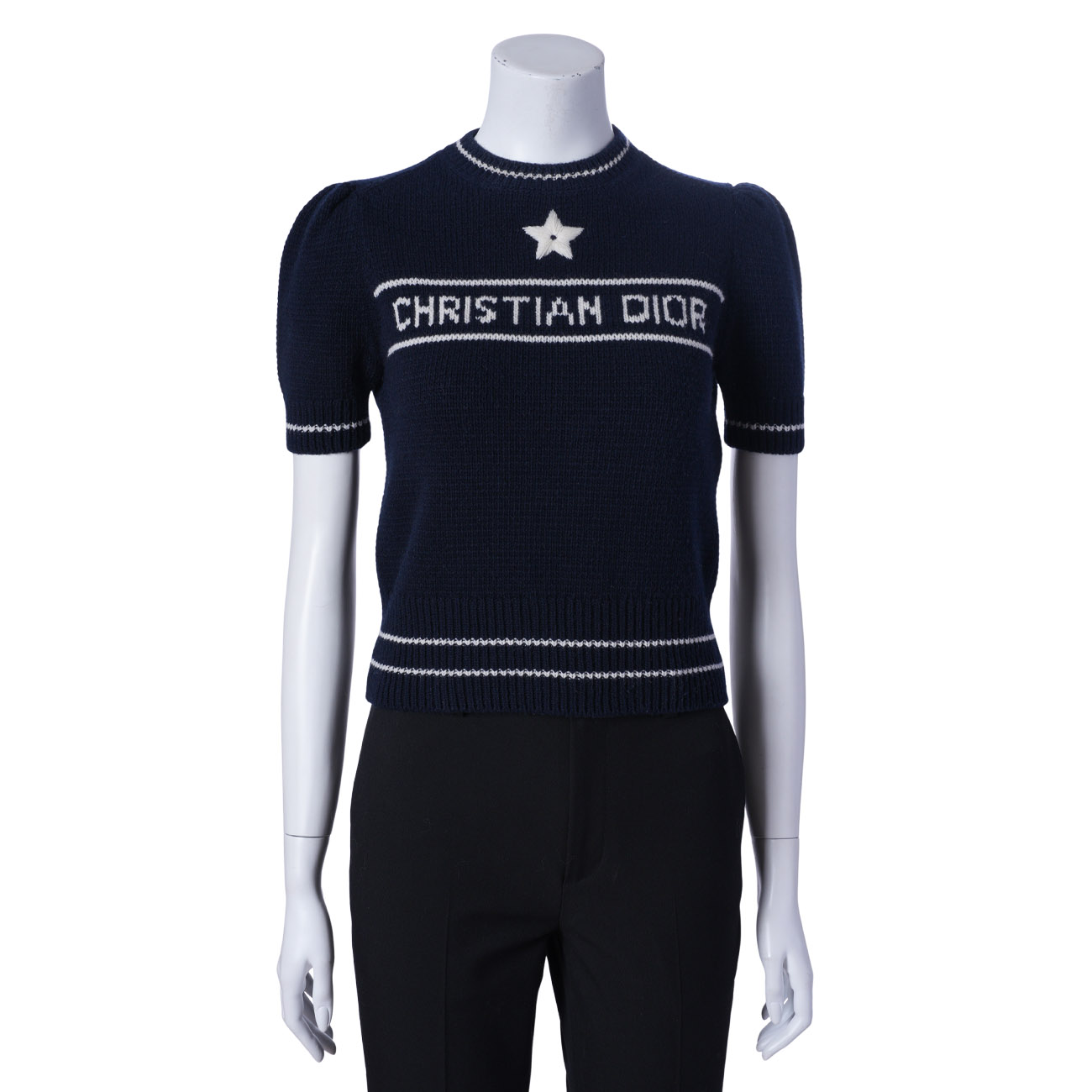 CHRISTIAN DIOR(USED)크리스찬 디올 반팔 니트